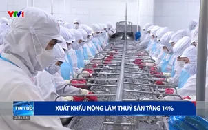 Xuất khẩu nông lâm thủy sản tăng 14%