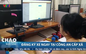 Đăng ký xe ngay tại công an cấp xã