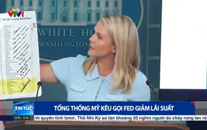 Tổng thống Mỹ kêu gọi FED giảm lãi suất