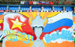 Khi nghệ thuật đường phố văn minh "tiếp lửa" cho sàn đấu bóng chuyền Việt Nam