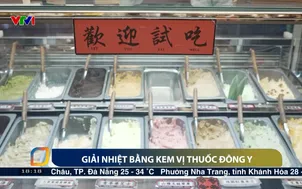 Giải nhiệt bằng kem vị thuốc đông y