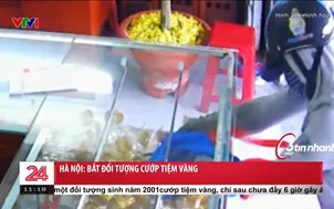 Hà Nội: Bắt đối tượng cướp tiệm vàng