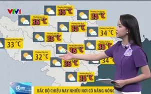 Bản tin thời tiết 6h30 - 08/7/2025