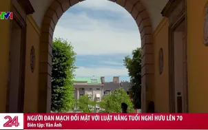 Người Đan Mạch đối mặt với luật nâng tuổi nghỉ hưu lên 70