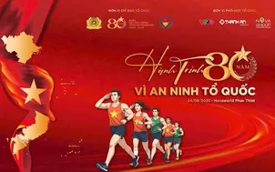 Giải chạy “Hành trình vì an ninh Tổ quốc”
