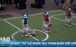 Robot trí tuệ nhân tạo thâm nhập đời sống