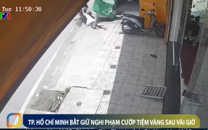 TP. Hồ Chí Minh bắt giữ nghi phạm cướp tiệm vàng sau vài giờ