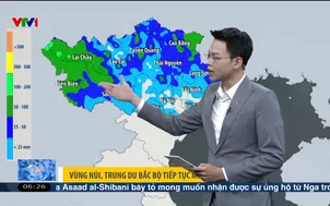 Bản tin thời tiết 6h15 - 01/8/2025
