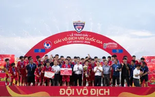 U15 PVF bảo vệ thành công ngôi vô địch Giải bóng đá U15 quốc gia 2025