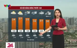 Bản tin thời tiết 11h30 - 05/8/2025