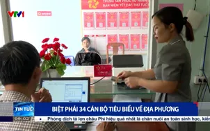 Biệt phái 34 cán bộ tiêu biểu về địa phương