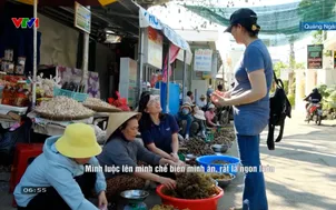 Ngày mới thu hoạch rong biển ở Lý Sơn