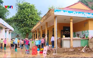 Đảm bảo công tác giáo dục tại vùng lũ