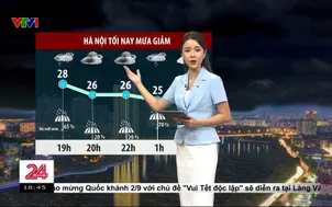 Bản tin thời tiết 18h45 - 17/8/2025