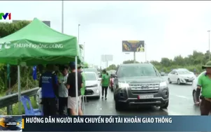 Hướng dẫn người dân chuyển đổi tài khoản giao thông