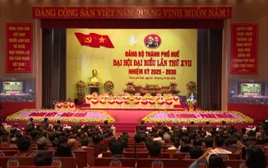 Khai mạc Đại hội Đại biểu Đảng bộ TP Huế lần thứ XVII, nhiệm kỳ 2025 - 2030