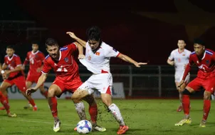 ĐT Việt Nam nhọc nhằn giành 3 điểm trong ngày tái đấu ĐT Nepal