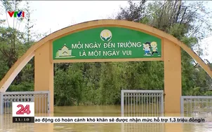 Chia sẻ với khó khăn trường học Tuyên Quang sau lũ