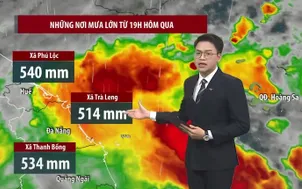 Bản tin thời tiết 18h45 - 26/10/2025