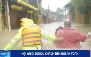 Hội An di dời du khách đến nơi an toàn