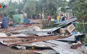 Thiệt hại do bão số 13 tại Đắk Lắk 