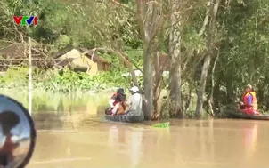 Lực lượng vũ trang giúp dân khắc phục hậu quả sau bão