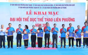 TP Hồ Chí Minh: Khởi tranh Đại hội Thể dục Thể thao Liên phường 2025