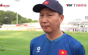 HLV Kim Sang-sik nói gì về mục tiêu SEA Games của U22 Việt Nam