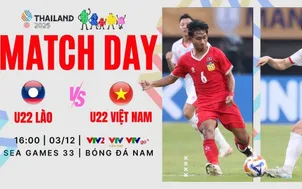 U22 Lào vs U22 Việt Nam: Nhiệm vụ phải thắng | 16h00 ngày 3/12 trực tiếp VTV2, VTV Cần Thơ và VTVgo

