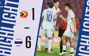 Highlights: U22 Timor Leste vs U22 Thái Lan | Bảng A SEA Games 33
