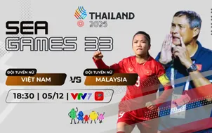 ĐT nữ Việt Nam vs ĐT nữ Malaysia: Ra quân thắng lợi | 18h30 hôm nay (5/12) trực tiếp VTV7 và VTVgo

