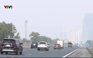 Áp lực giao thông tại lối vào cao tốc Hà Nội - Hải Phòng