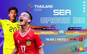 Lịch thi đấu và trực tiếp bóng đá SEA Games 33 hôm nay 6/12 trên VTV: Chờ đợi U22 Lào đấu U22 Malaysia

