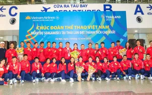 Đoàn Thể thao Việt Nam lên đường dự SEA Games 33

