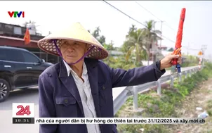 Vợ chồng ông lão ở Hải Phòng 9 năm giữ bình yên cho người dân đi qua đường sắt