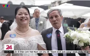 Lễ cưới tập thể của 80 cặp đôi tại Ngày hội Việt Nam hạnh phúc