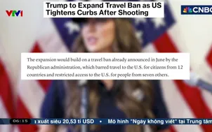 Mỹ mở rộng lệnh cấm nhập cảnh lên hơn 30 quốc gia