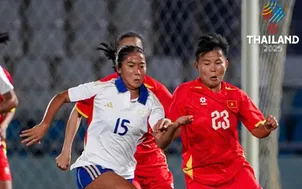 Highlights ĐT nữ Philippines 1-0 ĐT nữ Việt Nam | Bảng B SEA Games 33

