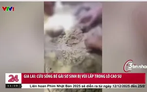 Gia Lai: Cứu sống bé gái sơ sinh vì vùi lấp trong lô cao su 