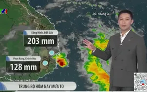 Bản tin thời tiết 19h45 - 10/12/2025