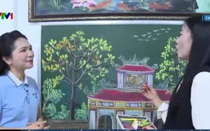 Ngày mới cùng lan tỏa phong trào vẽ tranh bằng phấn bảng