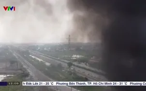 Đốt rác - một phần nguyên nhân gây ô nhiễm không khí 