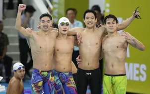 HCV thứ 3 liên tiếp của bộ tứ nam thần bơi lội Việt Nam