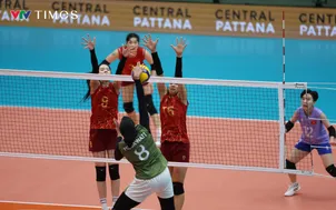 Bóng chuyền nữ Việt Nam toàn thắng vòng bảng, giành vé vào bán kết SEA Games 33