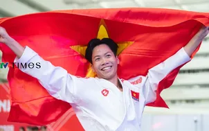 Khuất Hải Nam xuất sắc giành HCV duy nhất cho Karate Việt Nam