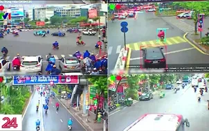 Hà Nội vận hành Trung tâm điều khiển giao thông bằng camera A.I