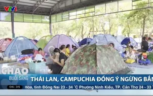 Thái Lan, Campuchia đồng ý ngừng bắn