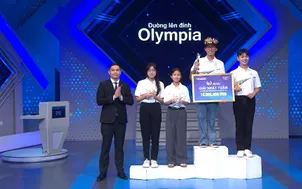 Nam sinh lạnh lùng thẳng tiến giành vòng nguyệt quế Đường lên đỉnh Olympia