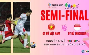 Lịch thi đấu và trực tiếp bóng đá SEA Games 33 hôm nay, 14/12 trên VTV: ĐT nữ Việt Nam gặp Indonesia

