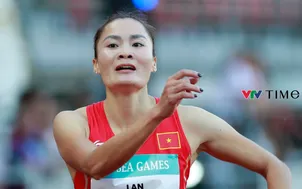 Quách Thị Lan trở lại ấn tượng với tấm huy chương vàng 400m rào